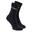 Calcetines al Tobillo Chiro Logotipos para Hombre Packs de 3 Negro, Blanco