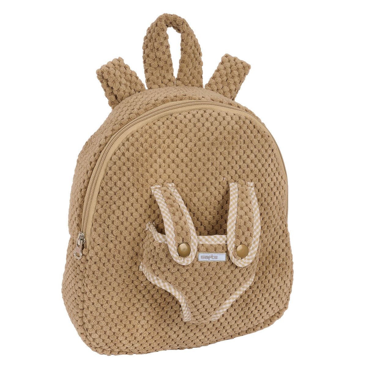 Mochila Infantil Safta Castanho 4/4