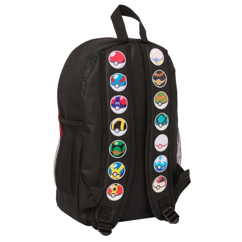 Mochila Escolar Pokémon Negro