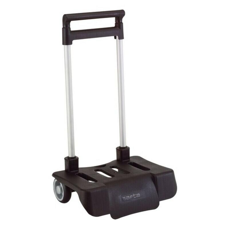 Carro Portamochilas Plegable Safta Negro