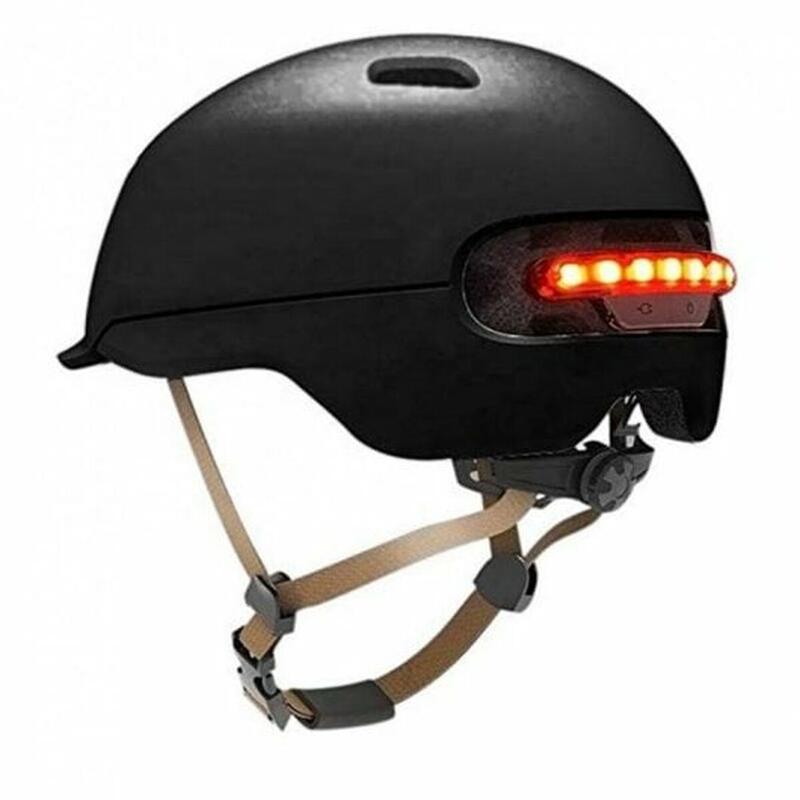 Casco para Patinete Eléctrico Negro Certificado DGT