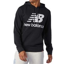 Sweat à Capuche Stacked Logo Noir - MT03558BK