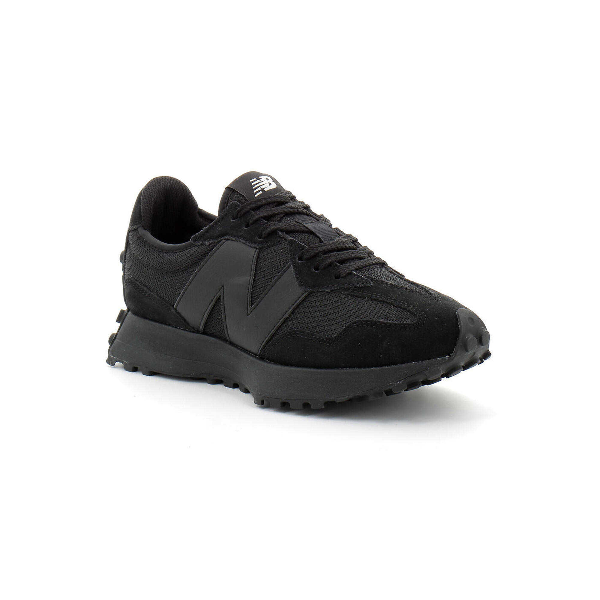 BUTY męskie NEW BALANCE MS327CTB sportowe czarne skórzane na co dzień 42,5