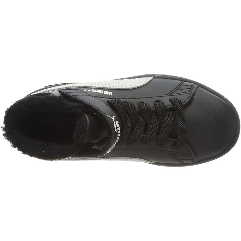 Baskets mode Garcon SMASH V2 MID L FUR Noir