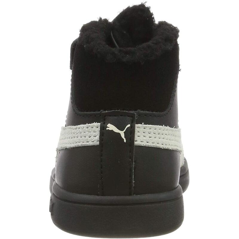 Baskets mode Garcon SMASH V2 MID L FUR Noir