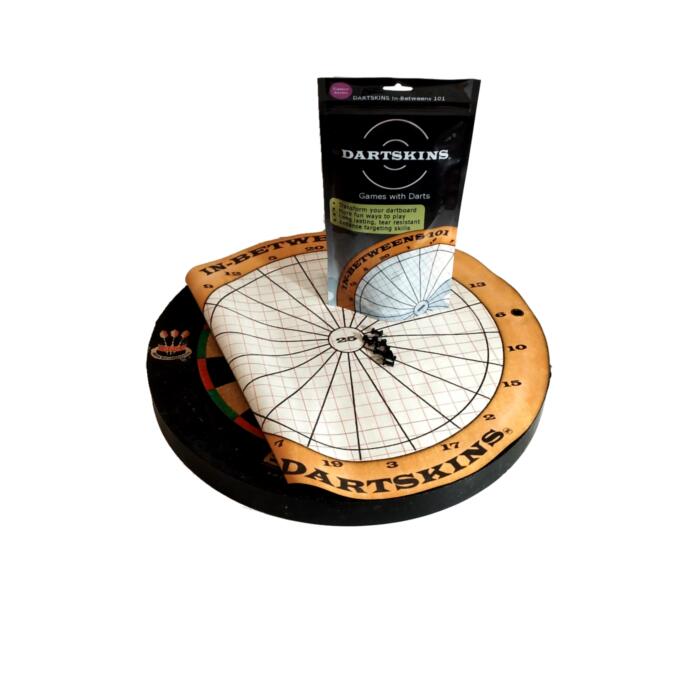 Dartskins Reusable Fabric Dart Board Game - In Betweens 101