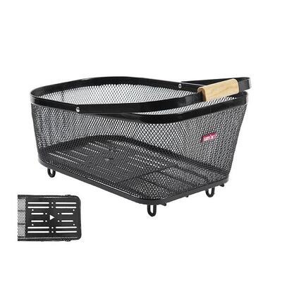 Unix Hinterradkorb Benito Universal schwarz 45x31x20 cm