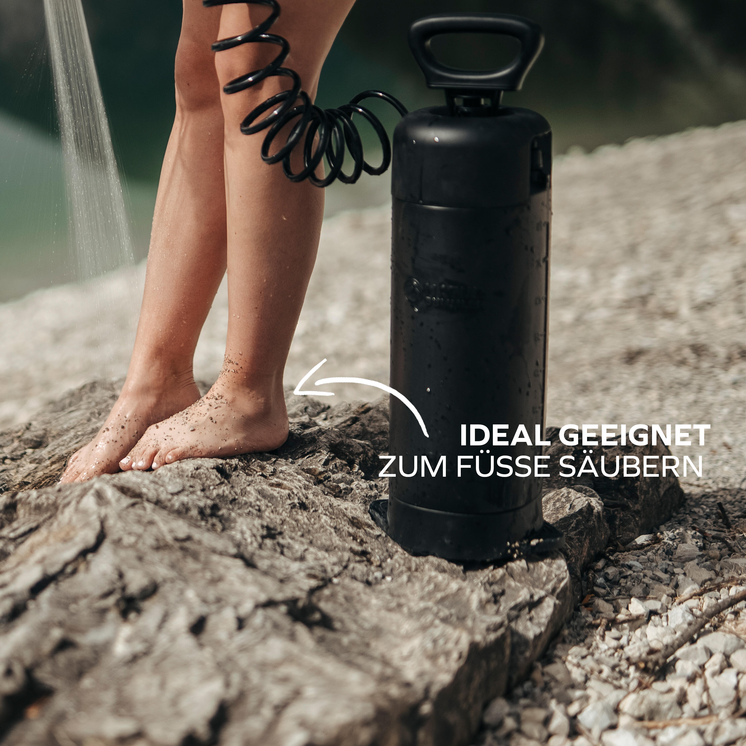 Campingdusche Aqua Pura, 8L Fassungsvermögen 6/7