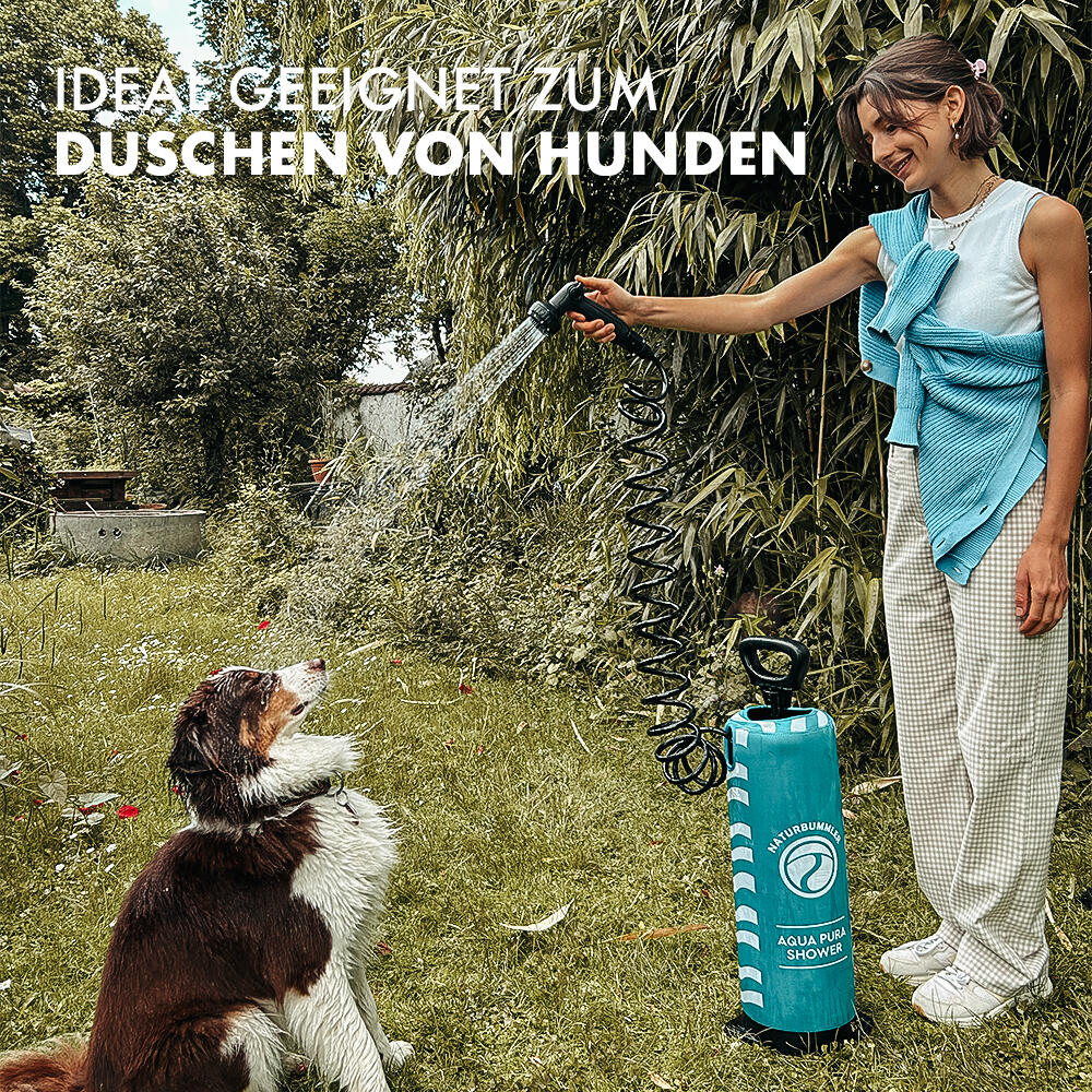 Campingdusche Aqua Pura, 8L Fassungsvermögen 4/7
