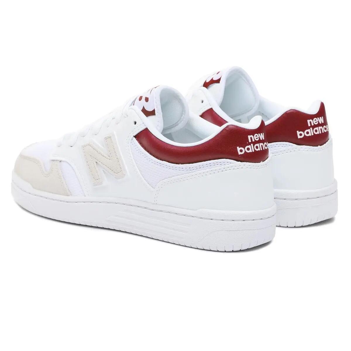 Zapatillas de baloncesto de piel estilo cancha New Balance BB480LKB 3/5