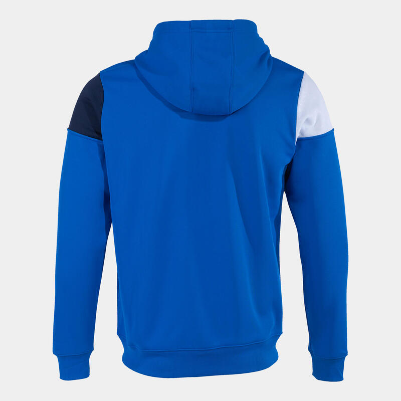 Chaqueta Con Capucha Fútbol Hombre Joma Crew V Royal