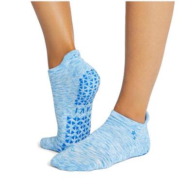 Tavi savvy yoga no-show grip socks - grijs/donkergrijs - gripsokken