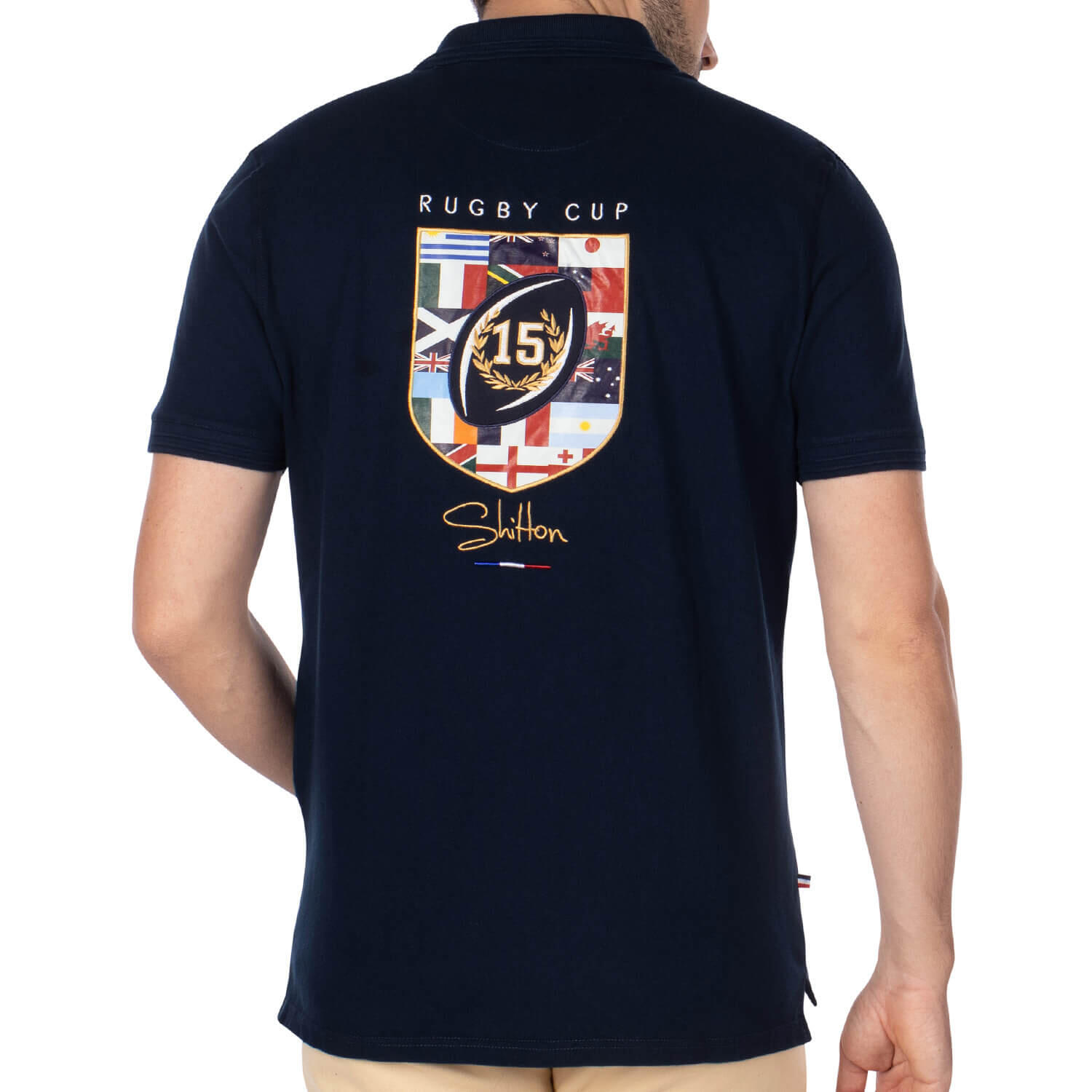 Polo rugby cup NATIONS homme 2/5