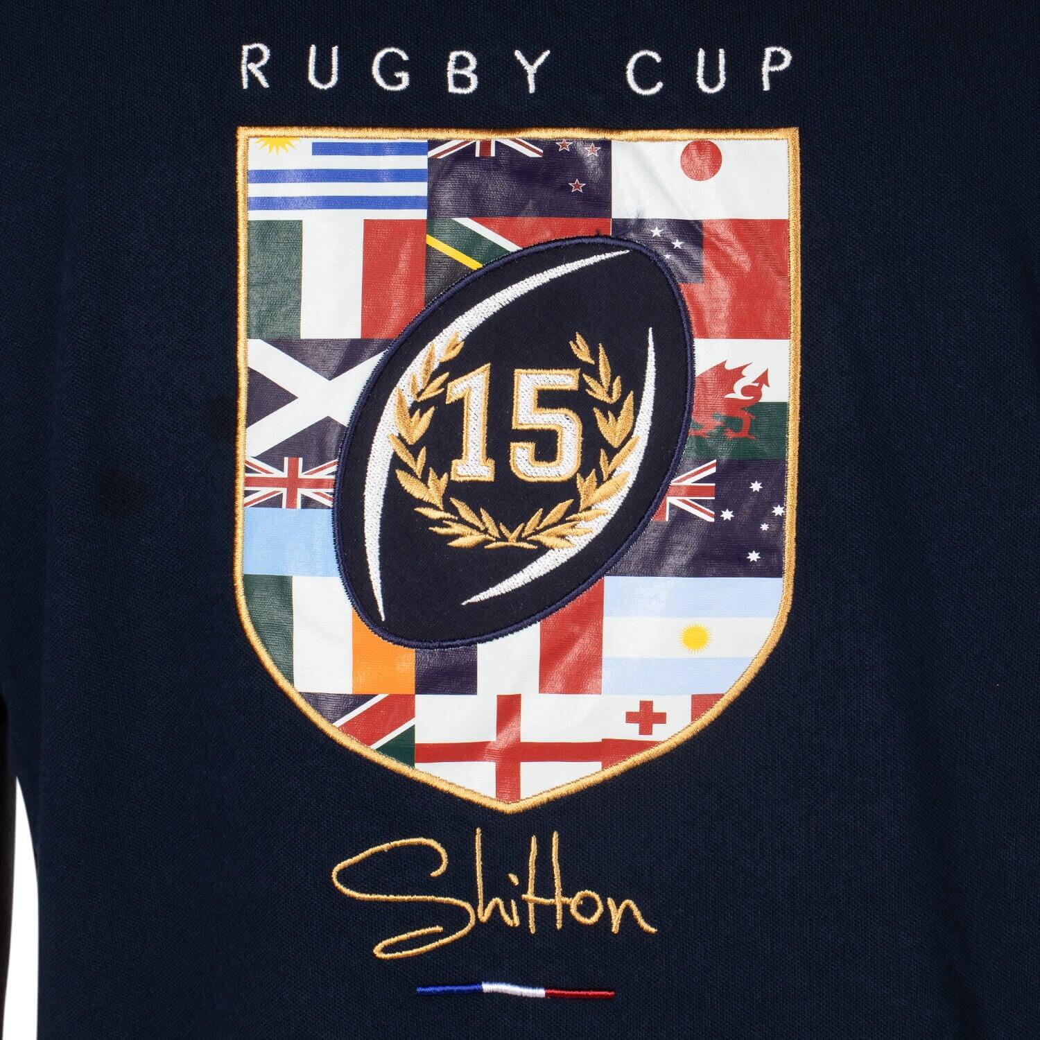 Polo rugby cup NATIONS homme 3/5