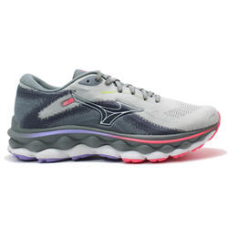 Zapatillas de running Mujer Mizuno Wave Sky 7 Gris