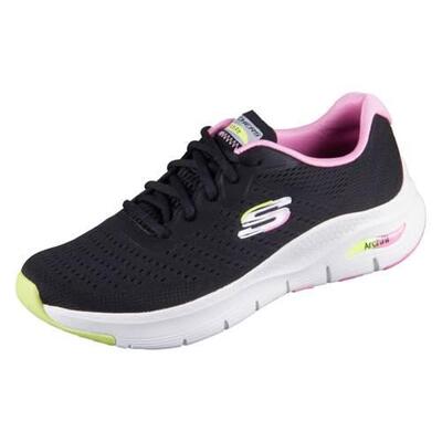 Sportschoenen vrouw skechers arch fit-infinity cool zwart