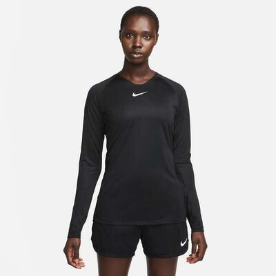 Nike w nk df park 1stlyrjsy ls zwart/wit