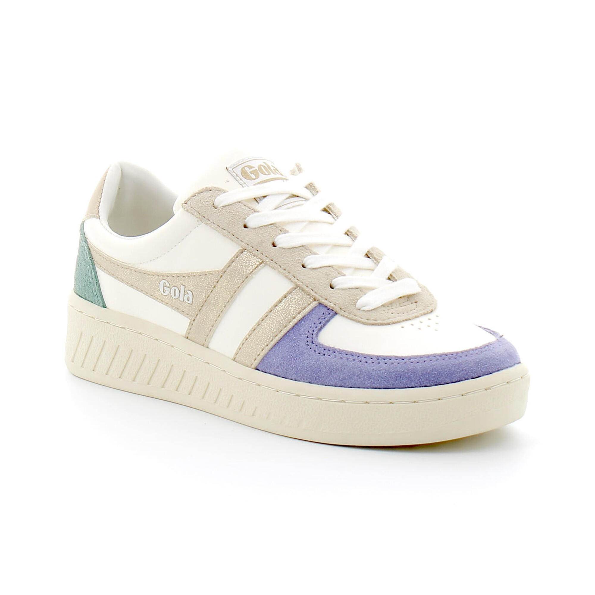 Gola - Baskets À Lacets Pour Femmes Grandslam - Baskets - Blanc - Decathlon