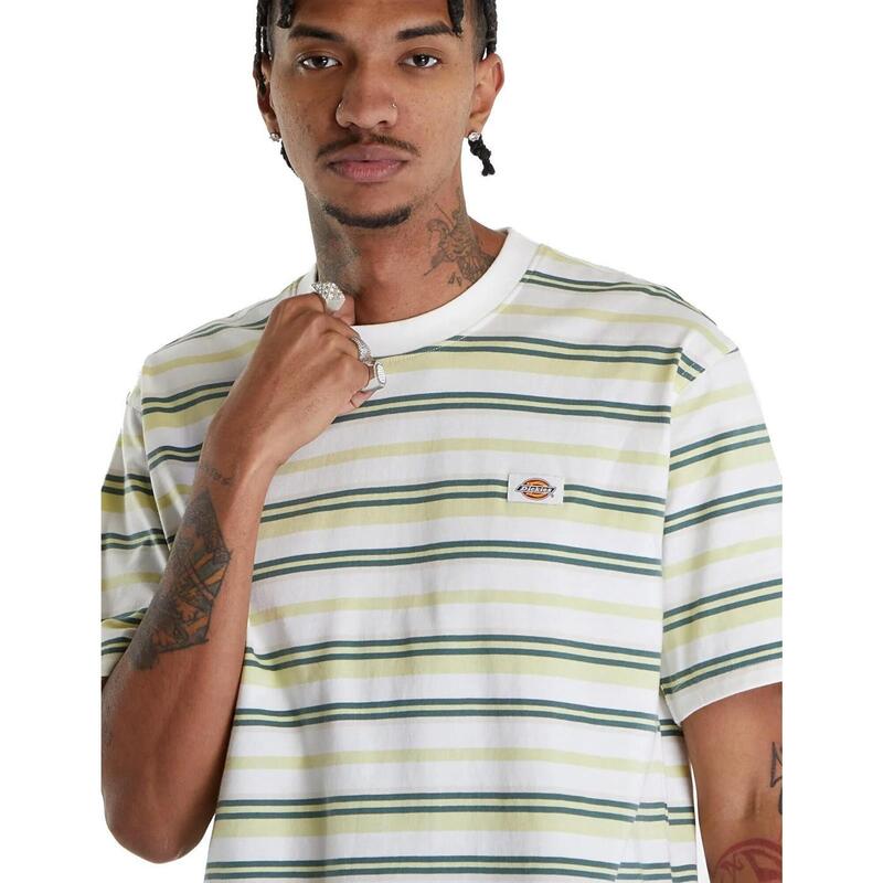 Tricou Dickies Glad Spring dungi albe