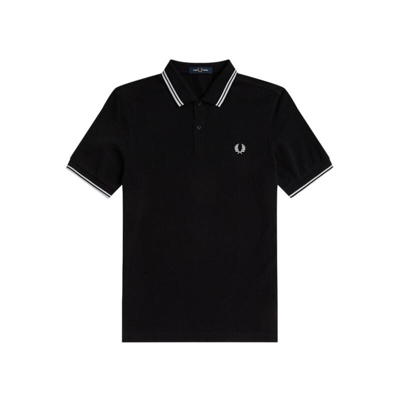 Sailing polo, shirts para Hombre Fred perry Twin tipped Negro