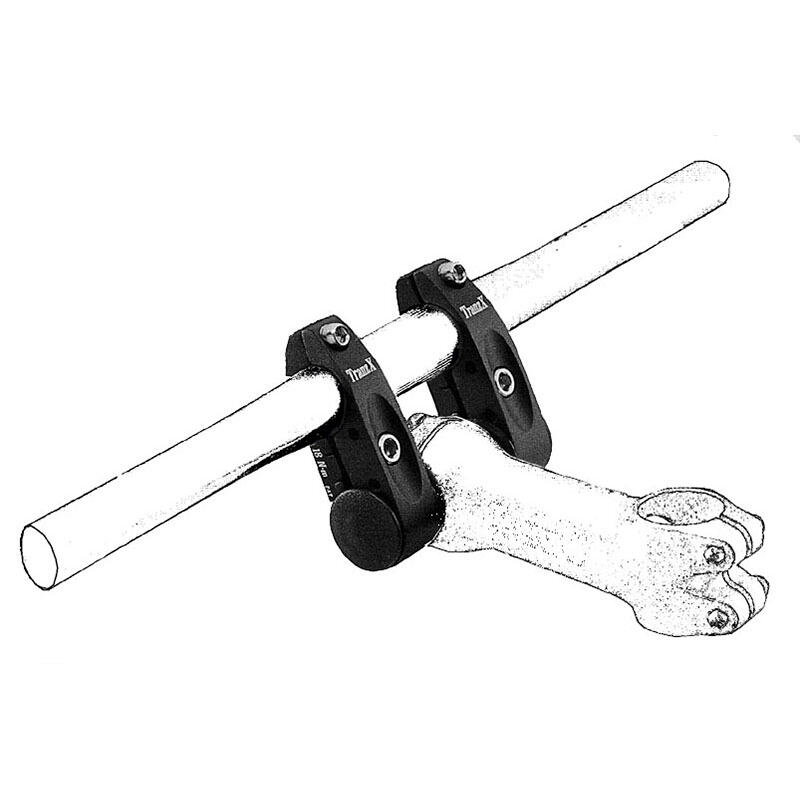 Braçadeiras de guiador tranz x 25,4 mm