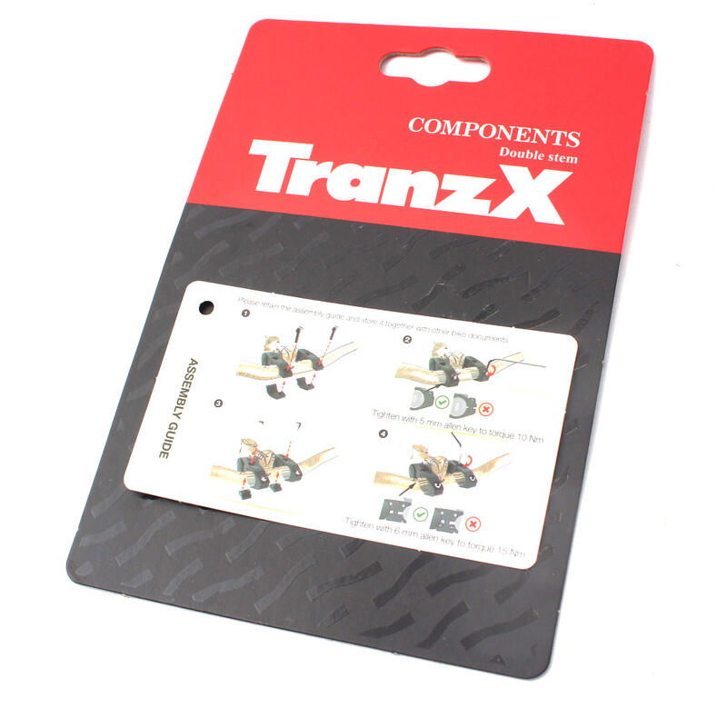 Objímky řídítek TRANZ X 25,4 mm