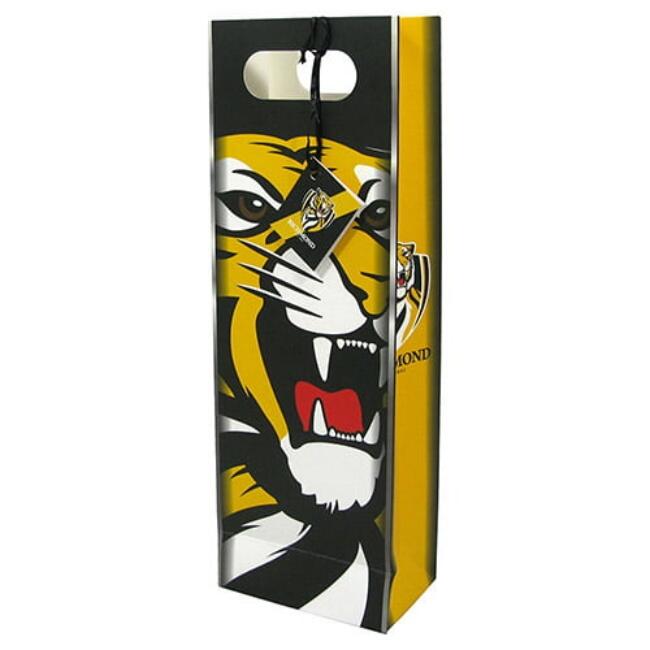 Richmond Tigers AFL Wine Bottle Gift Bag