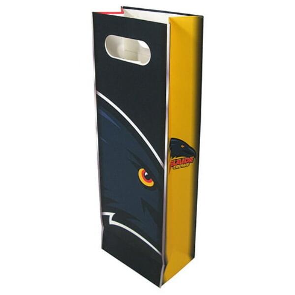 Adelaide Crows AFL Wine Bottle Gift Bag