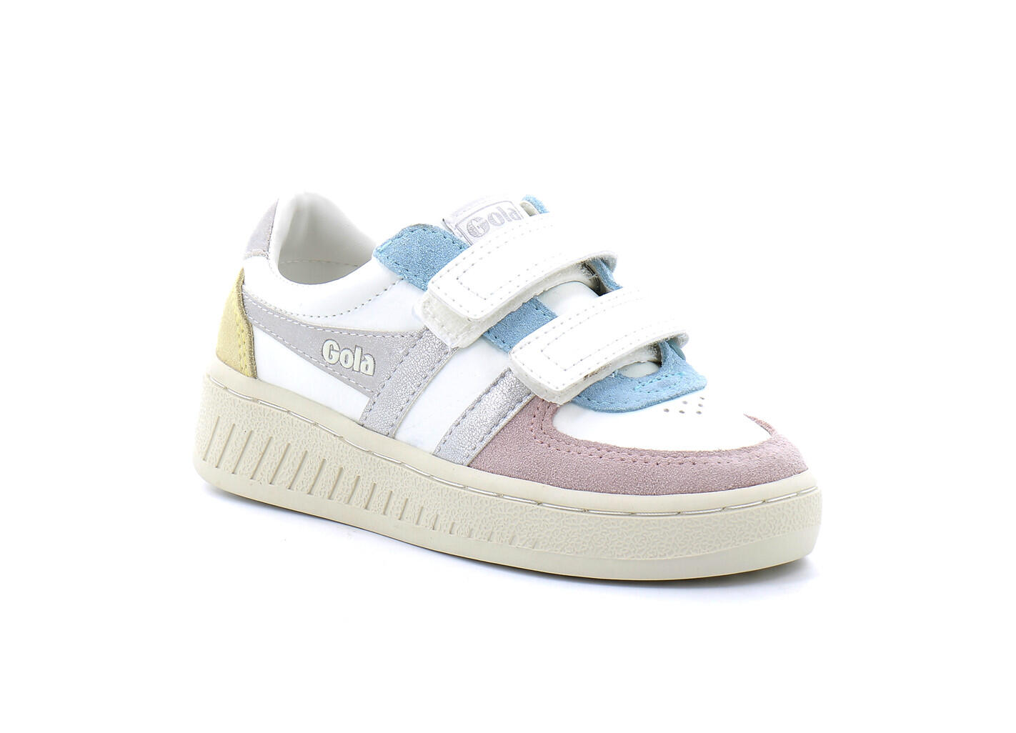 GOLA Scarpe da ginnastica con strappi in velcro per bambini Gola Grandslam Quad