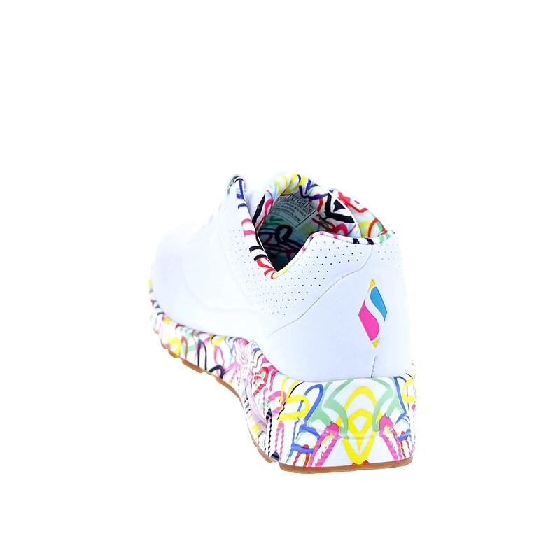 Buty na co dzień damskie SKECHERS UNO LOVING LOVE zdobienie w serca