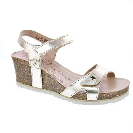 Sandalen Panama Jack Modell Julia Shine B3 Farbe Gold