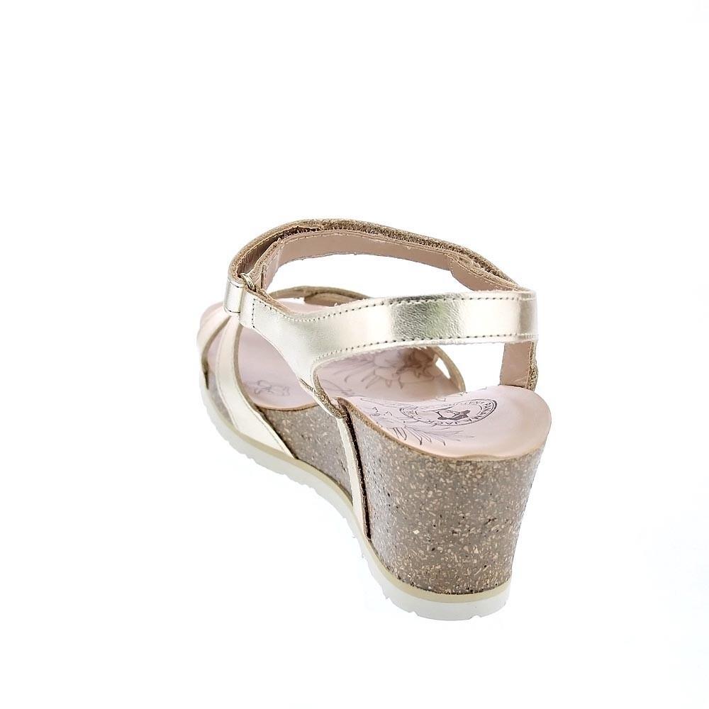Sandales Panama Jack Modèle Julia Shine B3 Couleur D´or 3/7