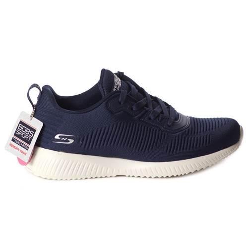 Zapatillas Deportivas Mujer Skechers Bobs Squad Tough Azul