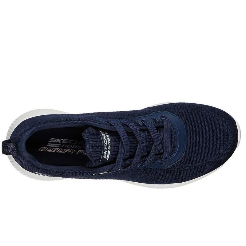 Zapatillas Deportivas Mujer Skechers Bobs Squad Tough Azul