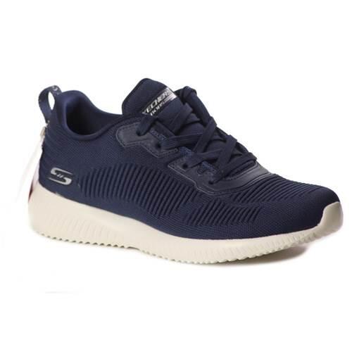 Zapatillas Deportivas Mujer Skechers Bobs Squad Tough Azul