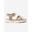 Sandales plates Femme - SCARLET Cappucino