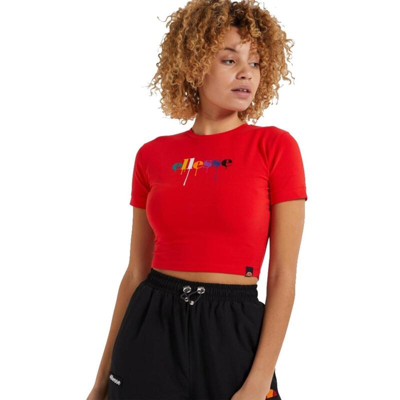 Camisetas para Mujer Ellesse  Rojo