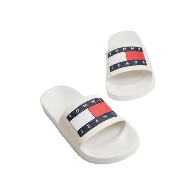 Chanclas Hombre Tommy Jeans Chanclas Hombre Tommy Jeans Pool Slide Ess Rojo Rojo