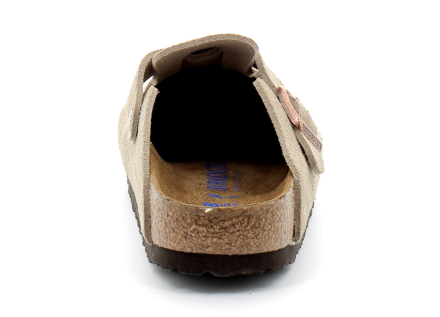 Birkenstock Boston Soft Footbed Suede Taupe 4/4