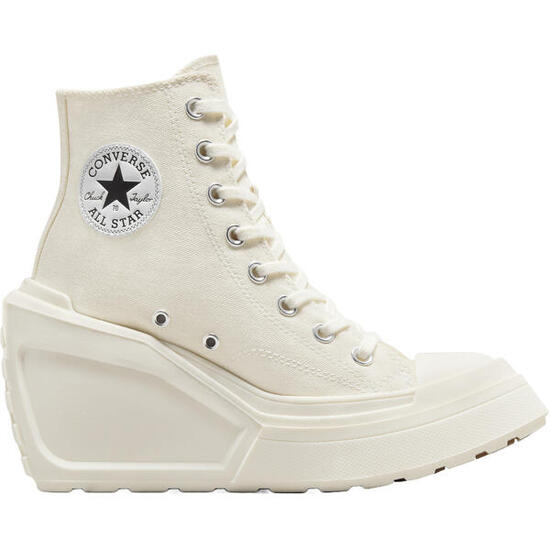 Zapatillas Converse Chuck 70 De Luxe Wedge, Beige, Unisexo