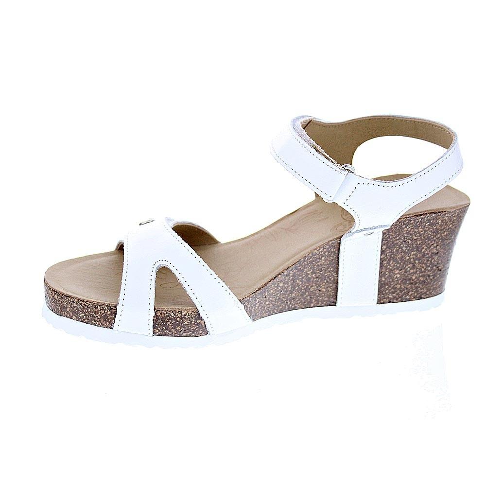 Sandales Panama Jack Modèle Julia Basicb17 Couleur Blanc 2/5