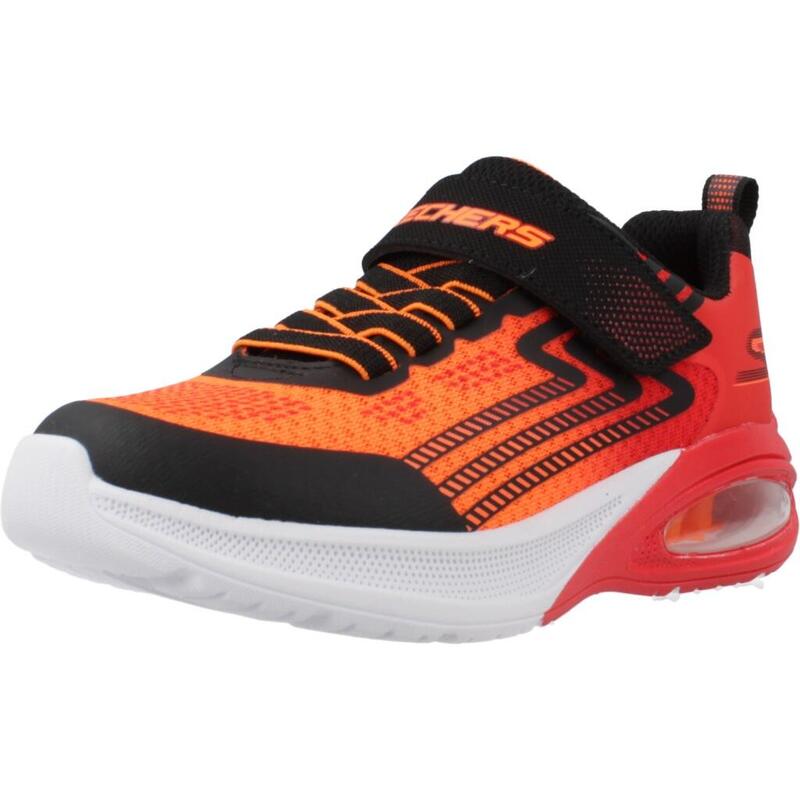 Zapatillas niño Skechers Microspec Max Advanc Naranja