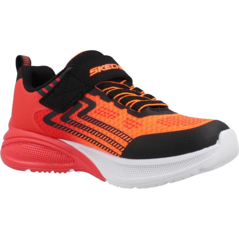 Zapatillas niño Skechers Microspec Max Advanc Naranja