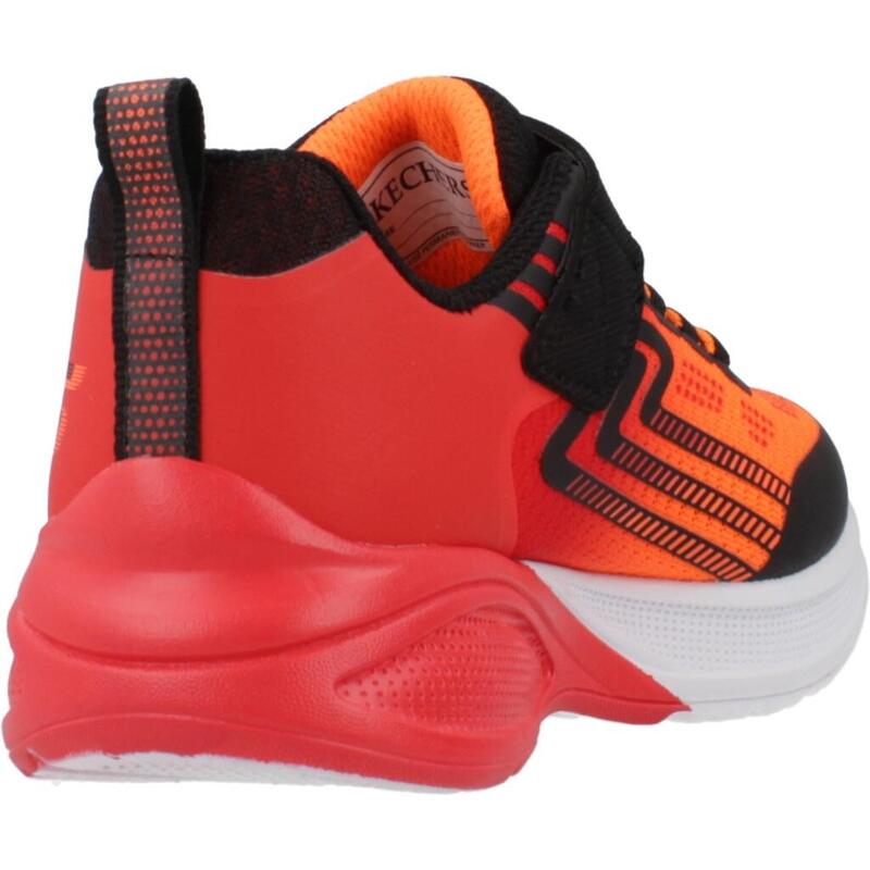 Zapatillas niño Skechers Microspec Max Advanc Naranja