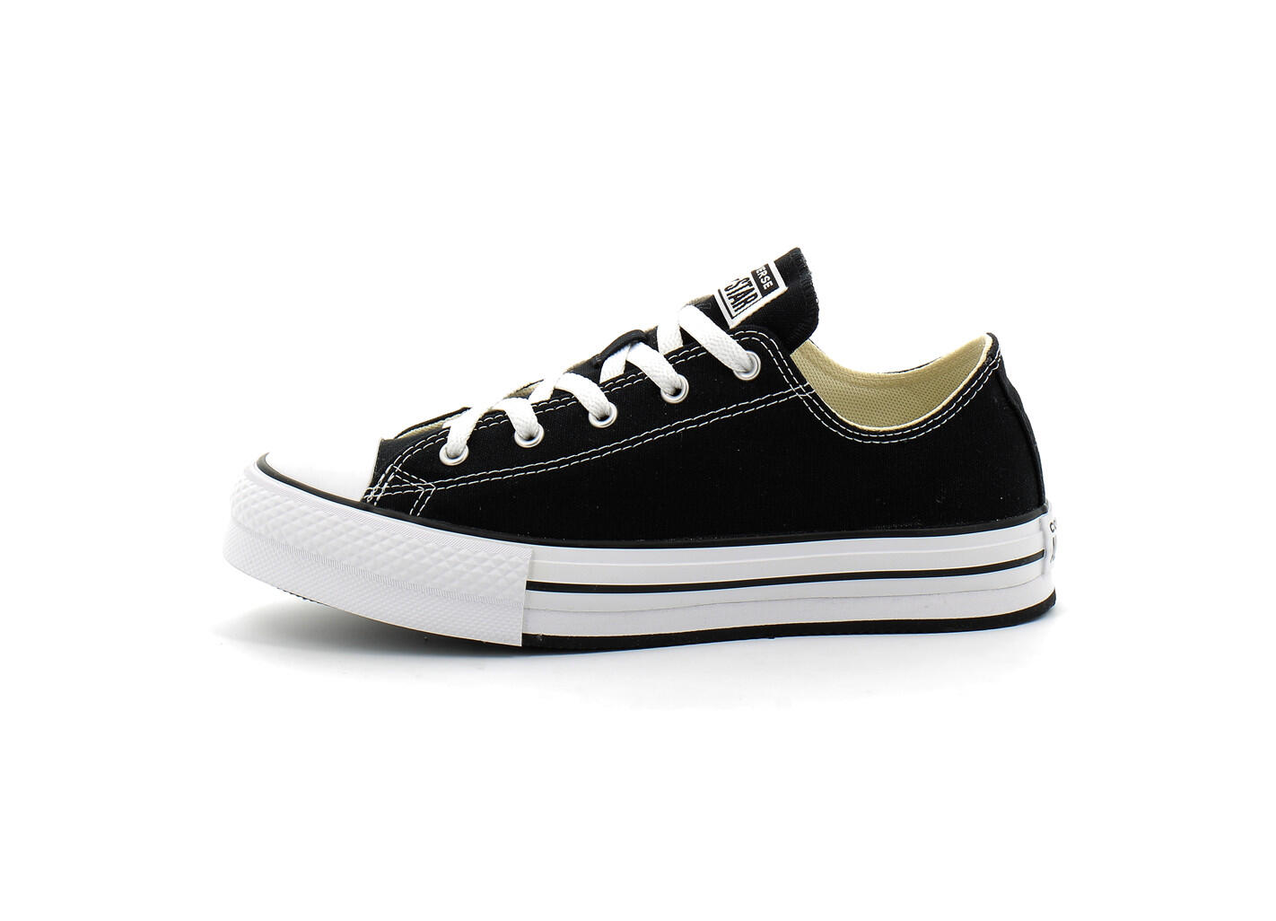 Sapatilhas para menina Converse Eva plataforma baixa Preto 3/6