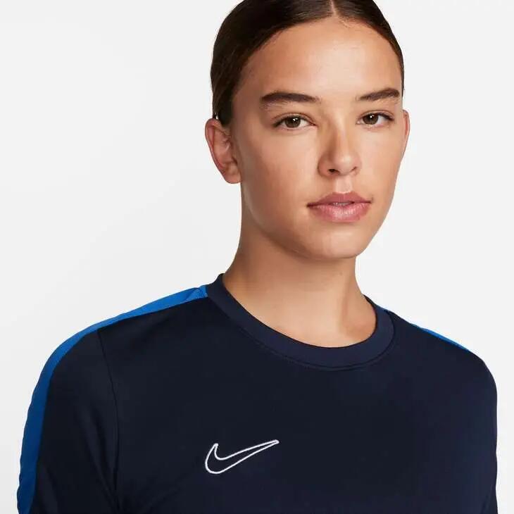 T-shirt da calcio donna nike obsidian/white 2/4
