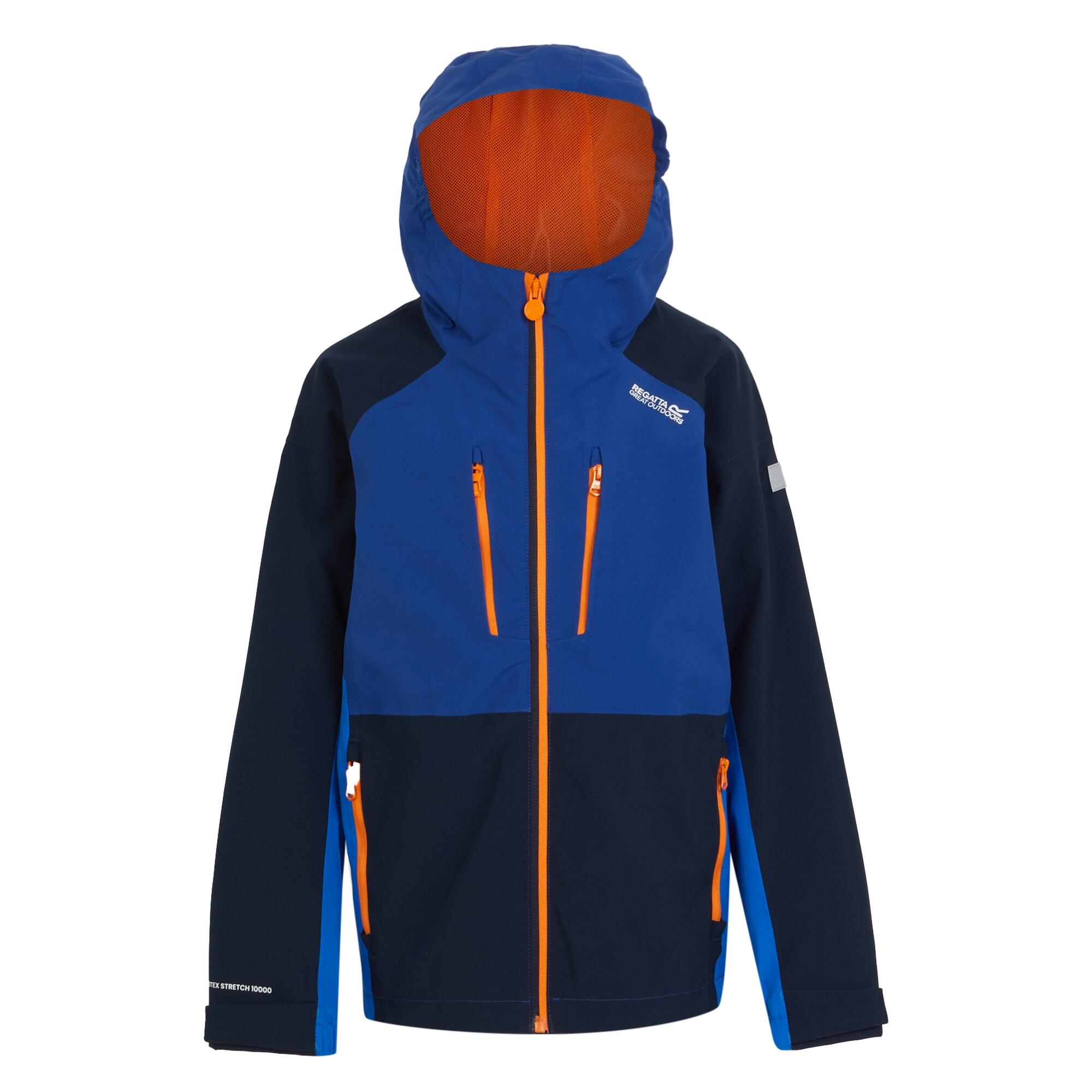 Regatta - Veste À Capuche Highton Enfant (bleu Roi / Bleu Marine) - Coupe-pluie - Bleu -  3 À 4 Ans - Decathlon