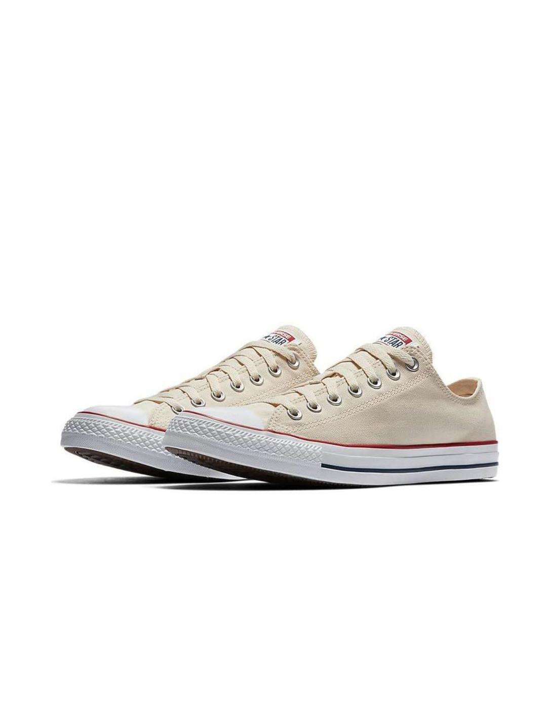 Sapatilhas femininas Converse Chuck Taylor Bege. 2/5