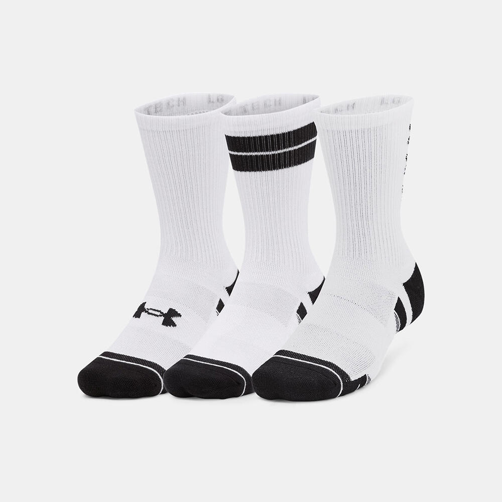 3-Pack UA Performance Tech High Crew Socks