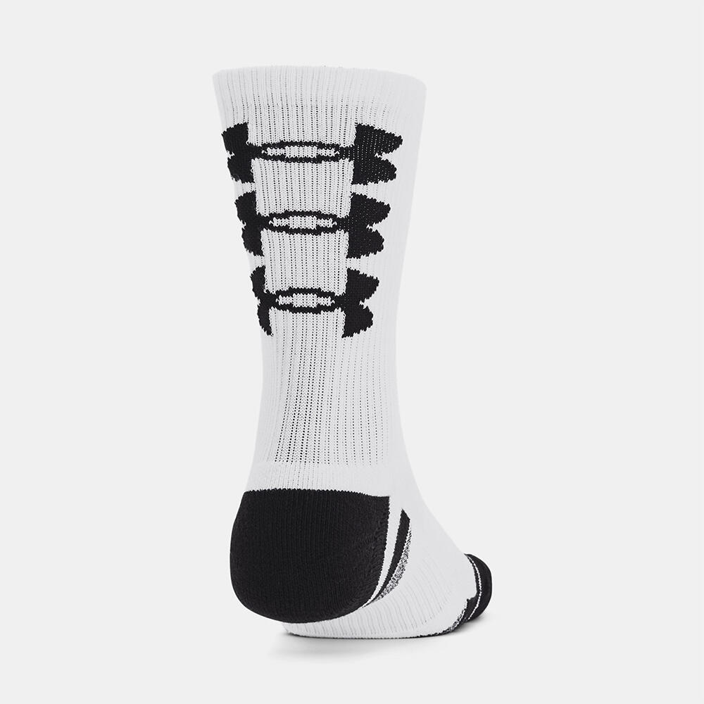 Lot de 3 paires de chaussettes hautes UA Performance Tech 2/6